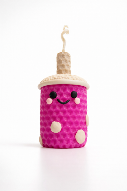 Bee's Bubble Tea Candle