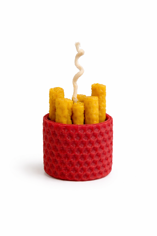 Bee's Fries Candle