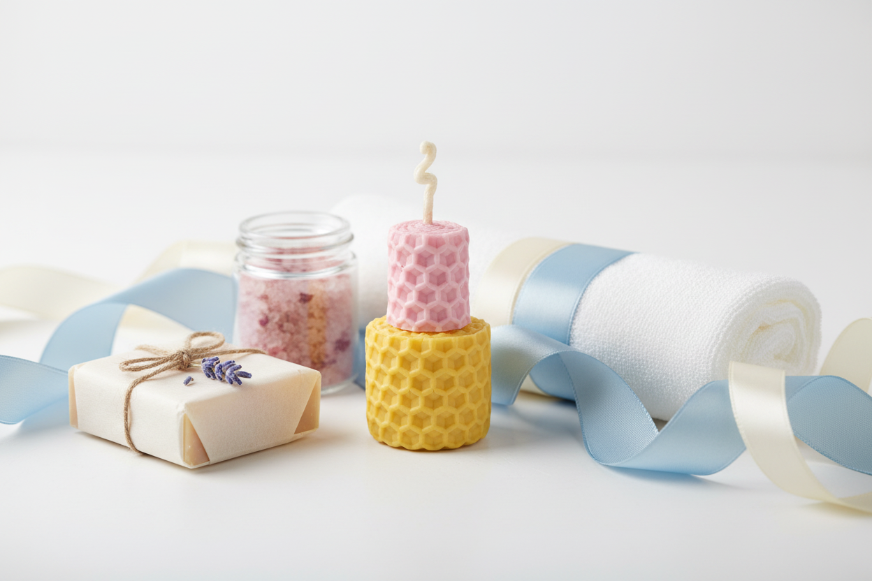 Small gift set candle